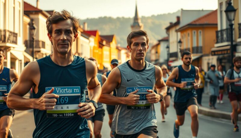 Maratonci trče počasni krug